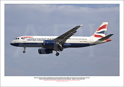 G-EUUG - British Airways Airbus A320-232 (Msn 1829) - 01