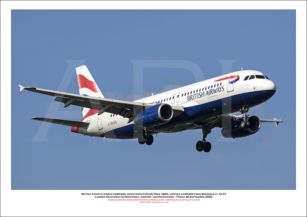 G-EUUG - British Airways Airbus A320-232 (Msn 1829) - 03