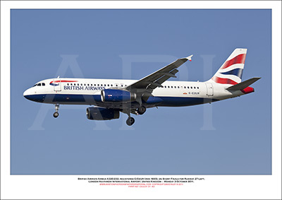 G-EUUH - British Airways Airbus A320-232 (Msn 1665) - 01