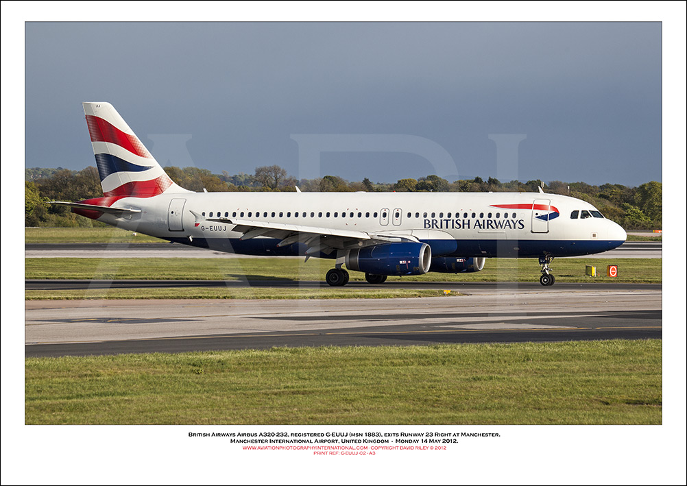 G-EUUJ - British Airways Airbus A320-232 (Msn 1883) - 02
