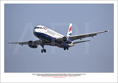 G-EUUW - British Airways Airbus A320-232 (Msn 3499) - 01