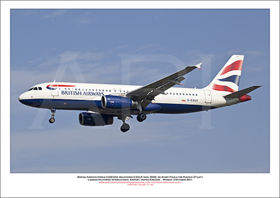 G-EUUX - British Airways Airbus A320-232 (Msn 3550) - 01