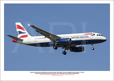 G-EUUY - British Airways Airbus A320-232 (Msn 3607) - 03
