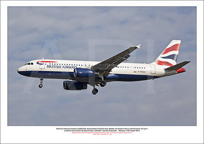 G-EUUZ - British Airways Airbus A320-232 (Msn 3649) - 01