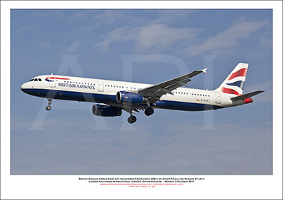 G-EUXJ - British Airways Airbus A321-231 (Msn 3081 ) - 01