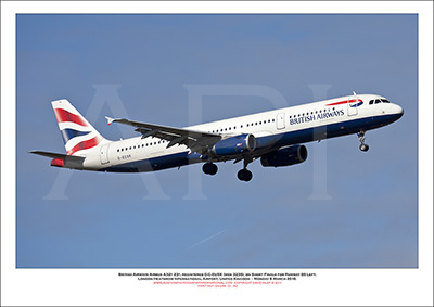 G-EUXK - British Airways Airbus A321-231 (Msn 3235 ) - 01