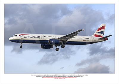 G-EUXK - British Airways Airbus A321-231 (Msn 3235 ) - 02