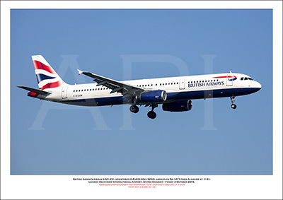 G-EUXM - British Airways Airbus A321-231 (Msn 3290 ) - 02