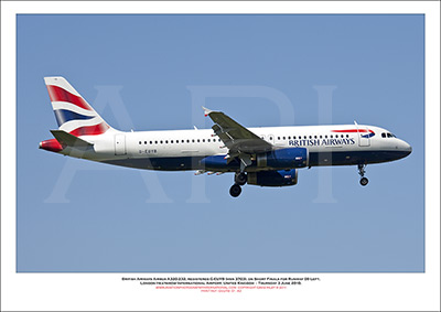 G-EUYB - British Airways Airbus A320-232 (Msn 3703) - 01