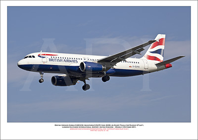G-EUYG - British Airways Airbus A320-232 (Msn 4238) - 01