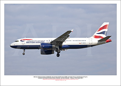 G-EUYI - British Airways Airbus A320-232 (Msn 4306) - 01