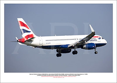 G-EUYR - British Airways Airbus A320-232 SL (Msn 5856) - 01