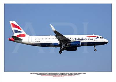 G-EUYW - British Airways Airbus A320-232 SL (Msn 6129) - 01