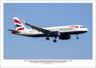 G-EUYW - British Airways Airbus A320-232 SL (Msn 6129) - 02