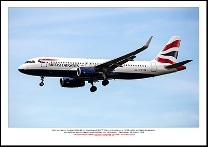 G-EUYW - British Airways Airbus A320-232 SL (Msn 6129) - 03