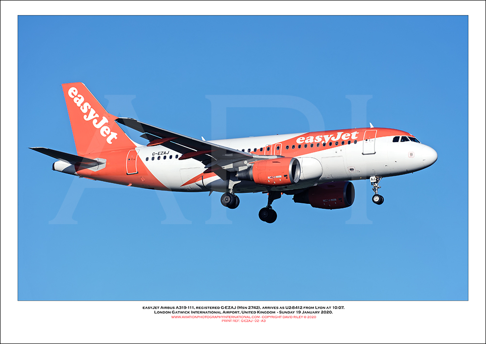 G-EZAJ - easyJet Airbus A319-111 (Msn 2742) - 02