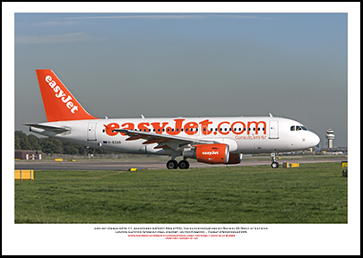 G-EZAO - easyJet Airbus A319-111 (Msn 2769) - 01