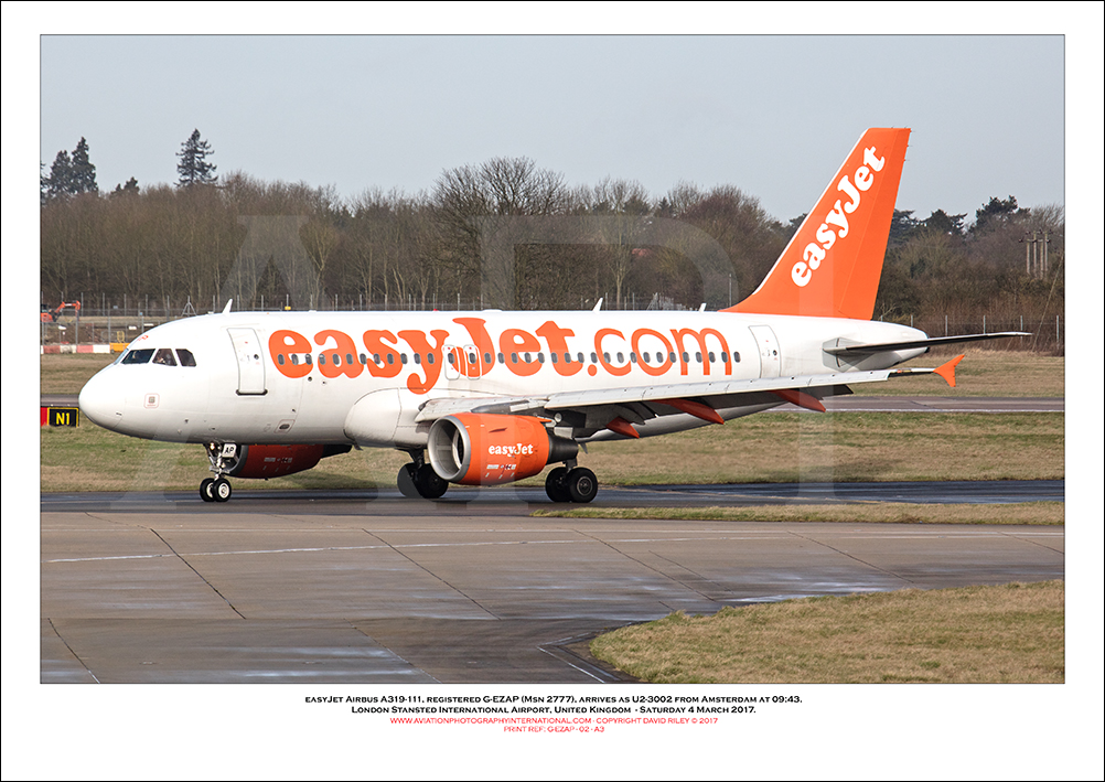 G-EZAP - easyJet Airbus A319-111 (Msn 2777) - 02