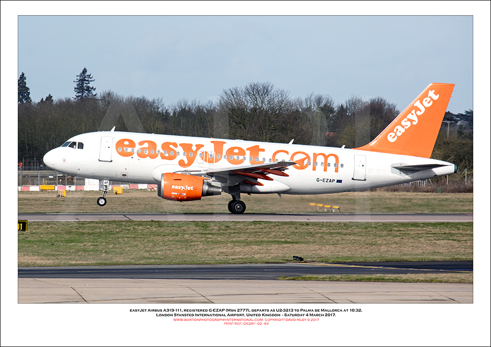 G-EZAP - easyJet Airbus A319-111 (Msn 2777) - 03