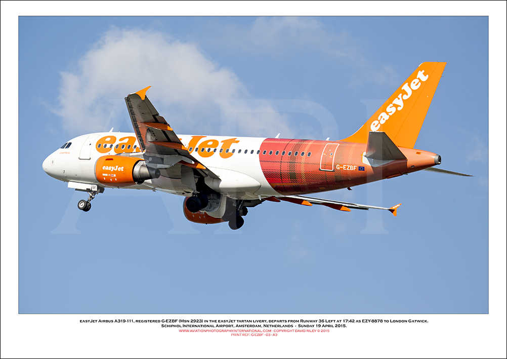 G-EZBF - easyJet Airbus A319-111 (Msn 2923) - 03
