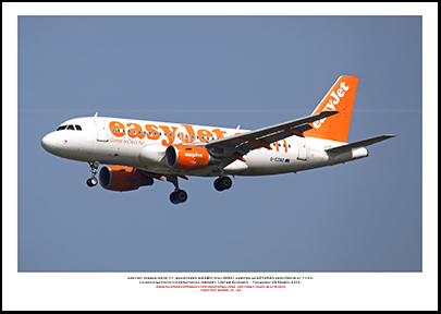 G-EZBO - easyJet Airbus A319-111 (Msn 3082) - 01