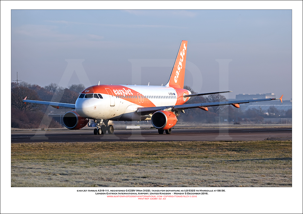 G-EZBV - easyJet Airbus A319-111 (Msn 3122) - 02