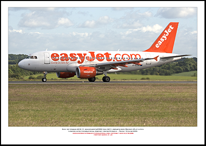 G-EZDB - easyJet Airbus A319-111 (Msn 3411) - 01