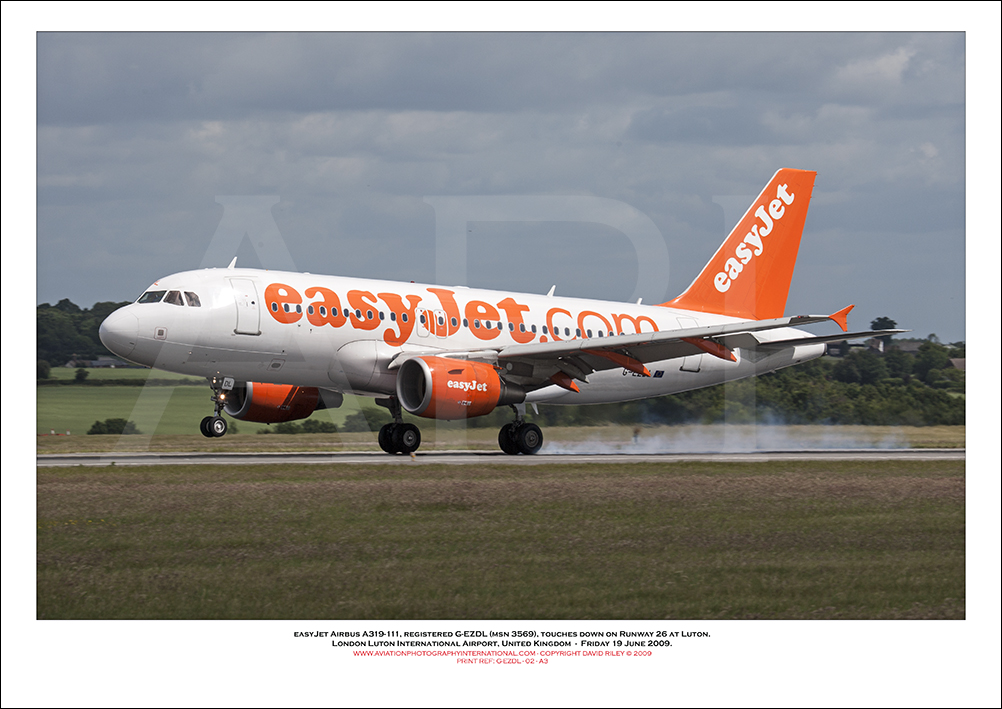 G-EZDL - easyJet Airbus A319-111 (Msn 3569) - 02