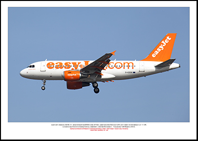 G-EZDS - easyJet Airbus A319-111 (Msn 3702) - 01