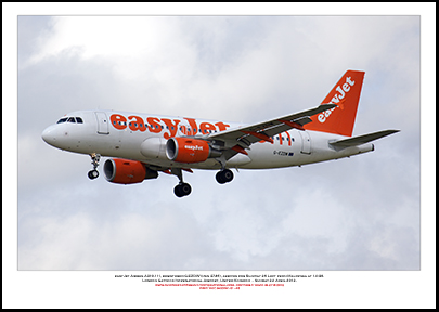 G-EZDW - easyJet Airbus A319-111 (Msn 3746) - 01