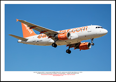 G-EZEG - easyJet Airbus A319-111 (Msn 2181) - 01