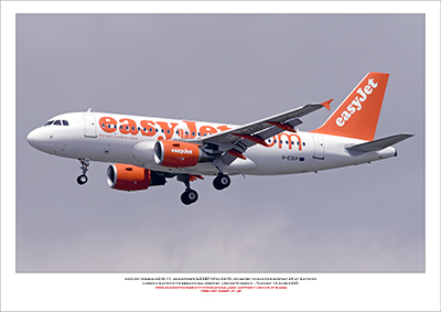 G-EZEP - easyJet Airbus A319-111 (Msn 2215) - 01