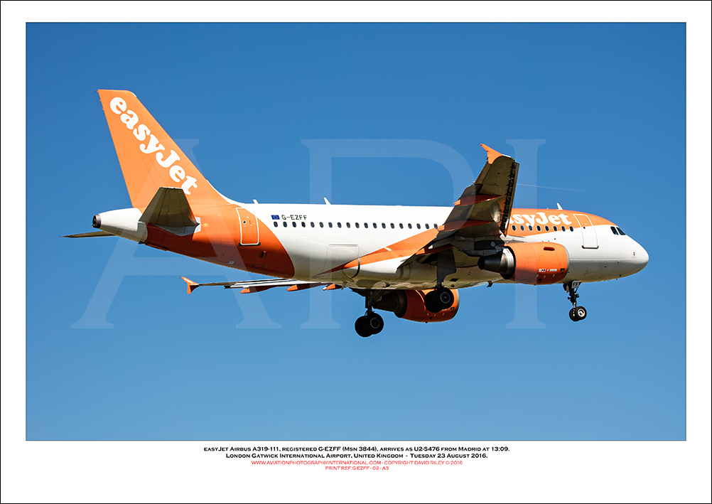 G-EZFF - easyJet Airbus A319-111 (Msn 3844) - 02