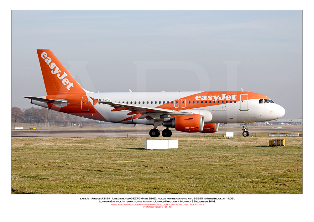 G-EZFG - easyJet Airbus A319-111 (Msn 3845) - 01