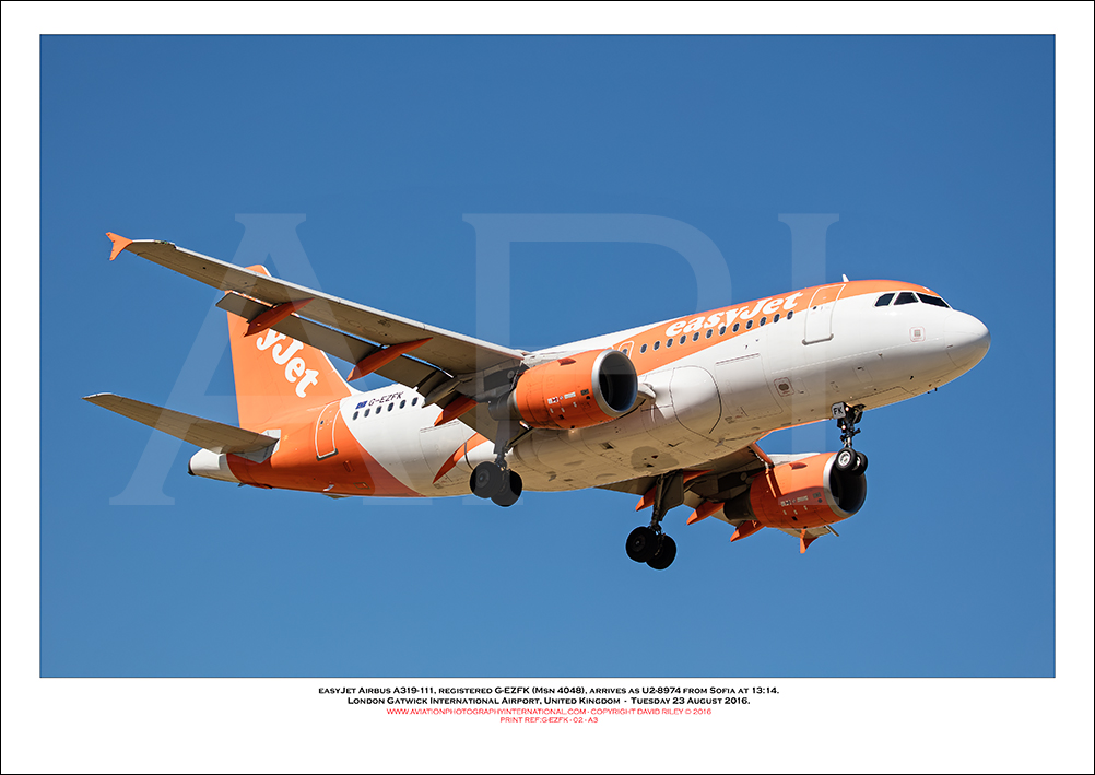 G-EZFK - easyJet Airbus A319-111 (Msn 4048) - 02