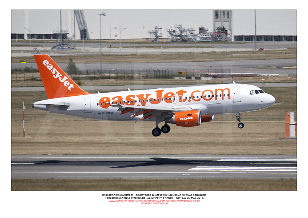 G-EZFO - easyJet Airbus A319-111 (Msn 4080) - 01