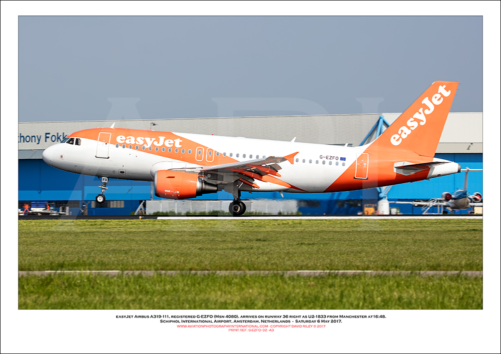 G-EZFO - easyJet Airbus A319-111 (Msn 4080) - 02