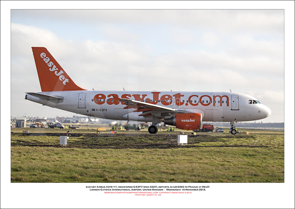 G-EZFV - easyJet Airbus A319-111 (Msn 4327) - 01