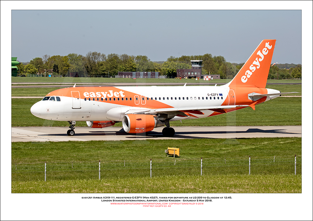 G-EZFV - easyJet Airbus A319-111 (Msn 4327) - 03