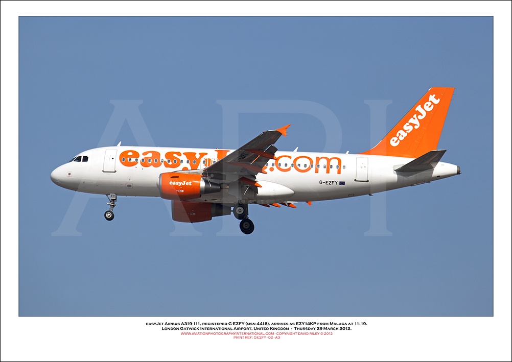 G-EZFY - easyJet Airbus A319-111 (Msn 4418) - 02