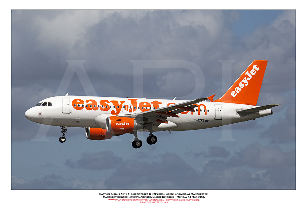 G-EZFZ - easyJet Airbus A319-111 (Msn 4425) - 02