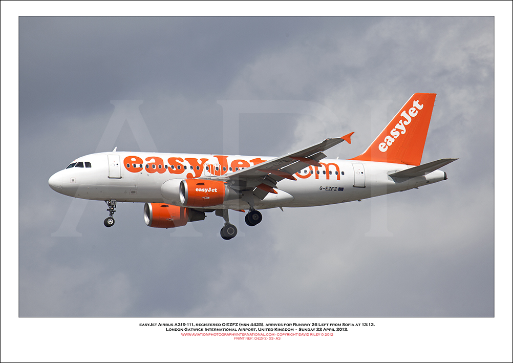 G-EZFZ - easyJet Airbus A319-111 (Msn 4425) - 03