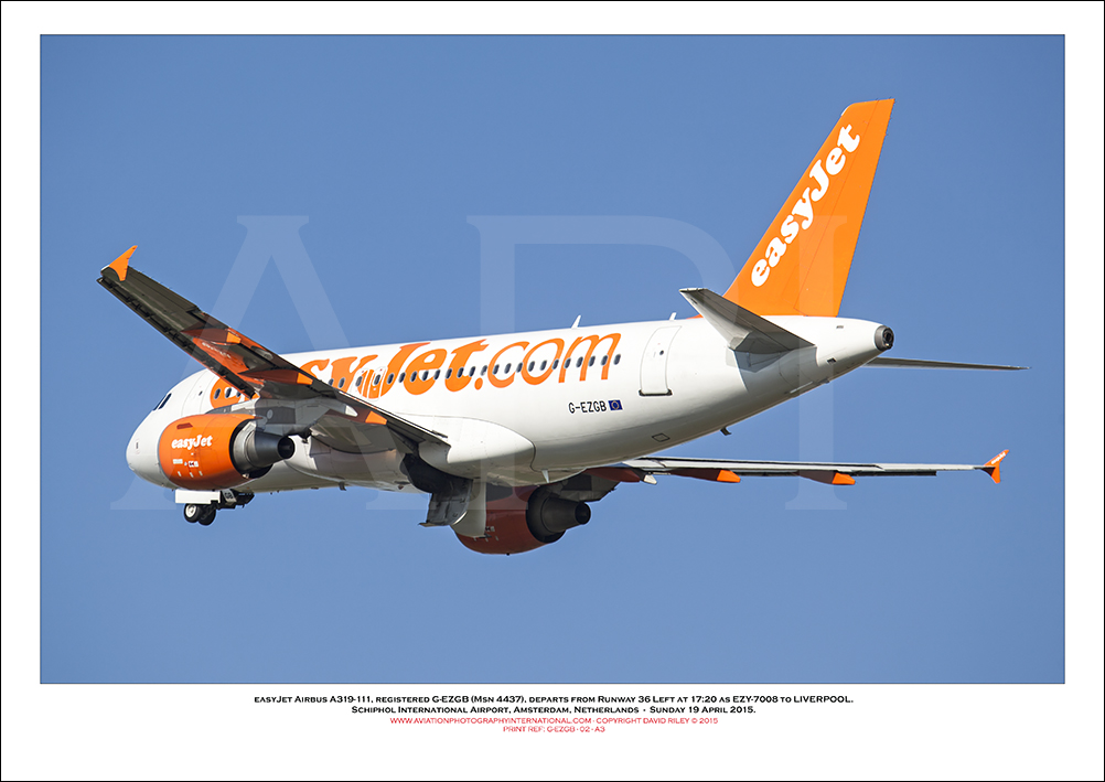 G-EZGB - easyJet Airbus A319-111 (Msn 4437) - 02