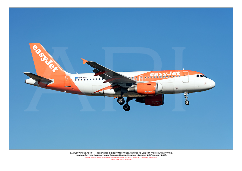 G-EZGF - easyJet Airbus A319-111 (Msn 4635) - 02