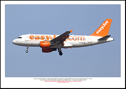 G-EZIR - easyJet Airbus A319-111 (Msn 2527) - 01
