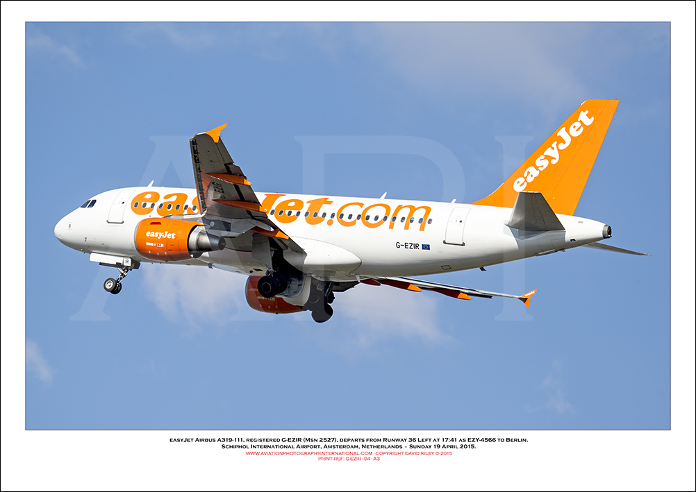 G-EZIR - easyJet Airbus A319-111 (Msn 2527) - 04