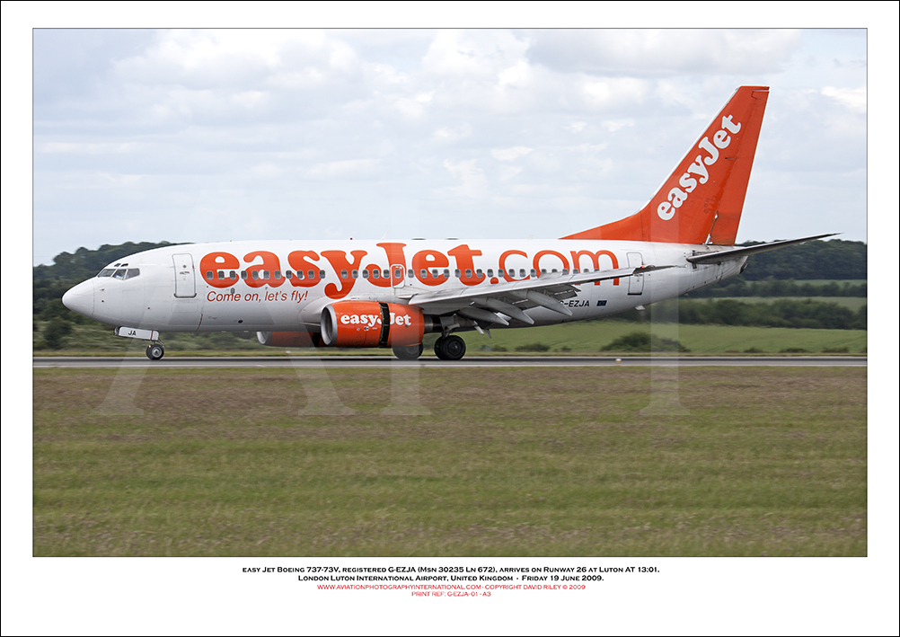 G-EZJA - easyJet Boeing 737-73V (Msn 30235 Ln 672) - 02