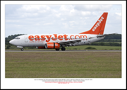 G-EZJA - easyJet Boeing 737-73V (Msn 30235 Ln 672) - 01