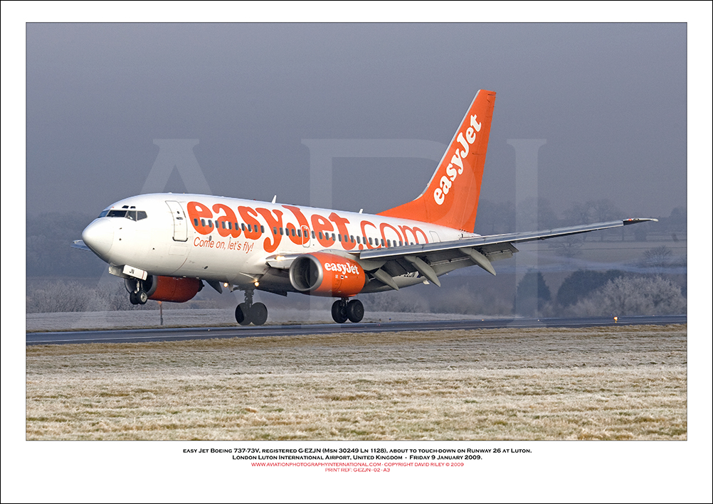 G-EZJN - easyJet Boeing 737-73V (Msn 30249 Ln 1128) - 02
