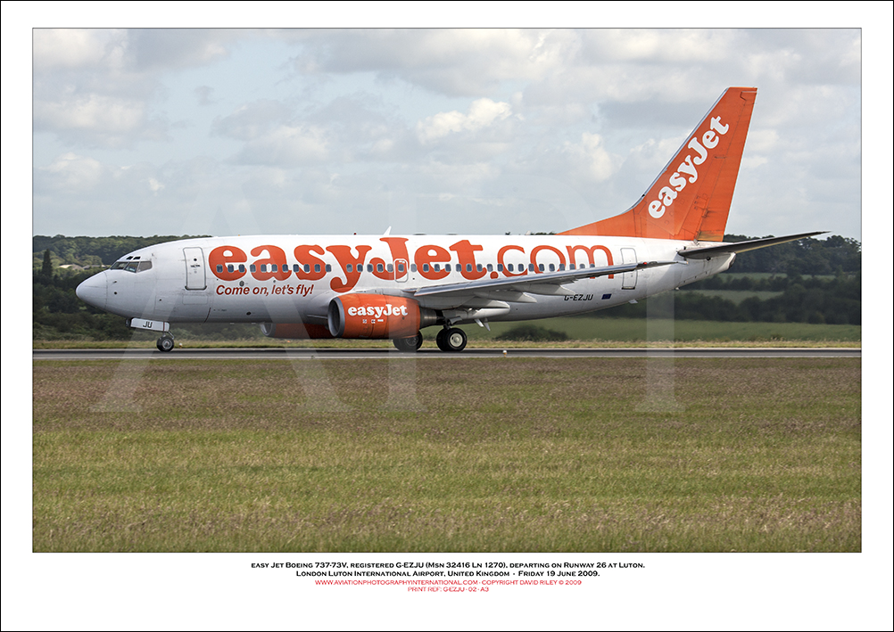 G-EZJU - easyJet Boeing 737-73V (Msn 32416 Ln 1270) - 02